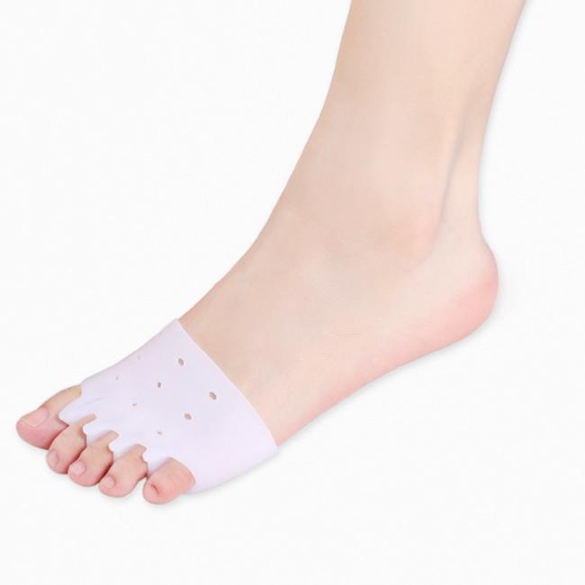 Toe Corrector Separator with Anti-wear Pad, Wearable Inside Shoes Five-finger corrector білий
Toe Corrector Separator with Anti-wear Pad, Wearable Inside Shoes Five-finger corrector білий