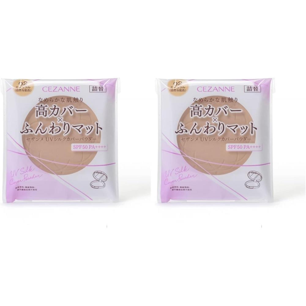 Cezanne Uv Silk Cover Powder Refill 02 Natural 10g X2 10g X 2 02 Natural
Cezanne Uv Silk Cover Powder Refill 02 Natural 10g X2 10g X 2 02 Natural