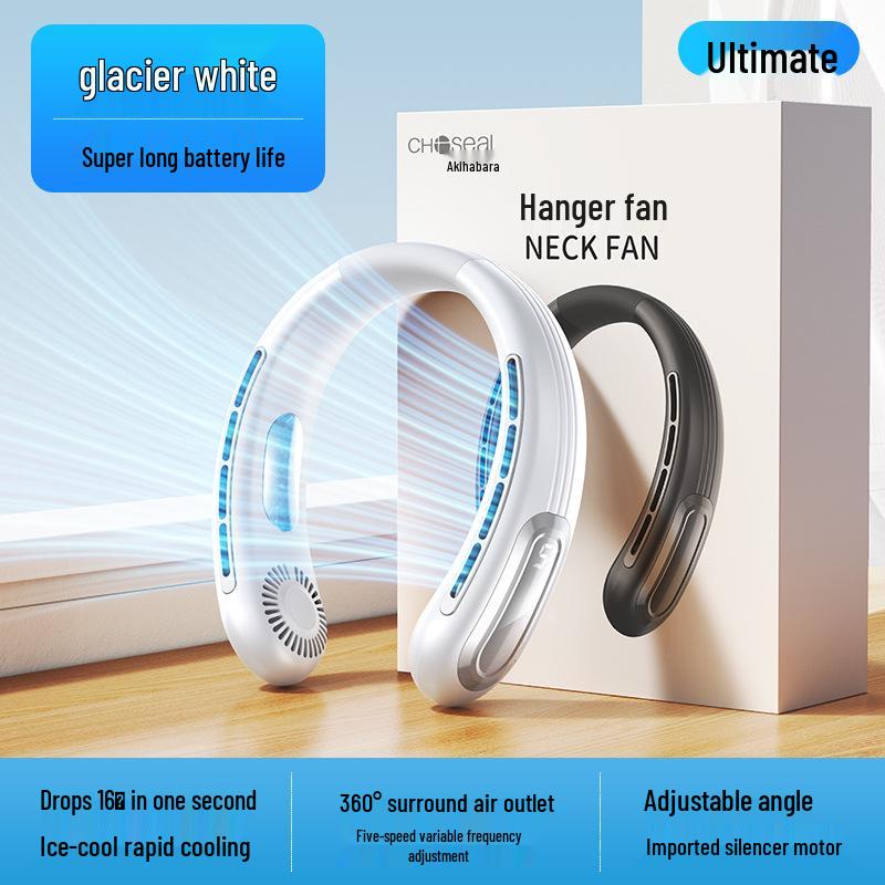 USB Rechargeable Silent Neck-Mounted Mini Fan with Long Battery Life for Students and Sports 195x175x58mm
USB Rechargeable Silent Neck-Mounted Mini Fan with Long Battery Life for Students and Sports 195x175x58mm
