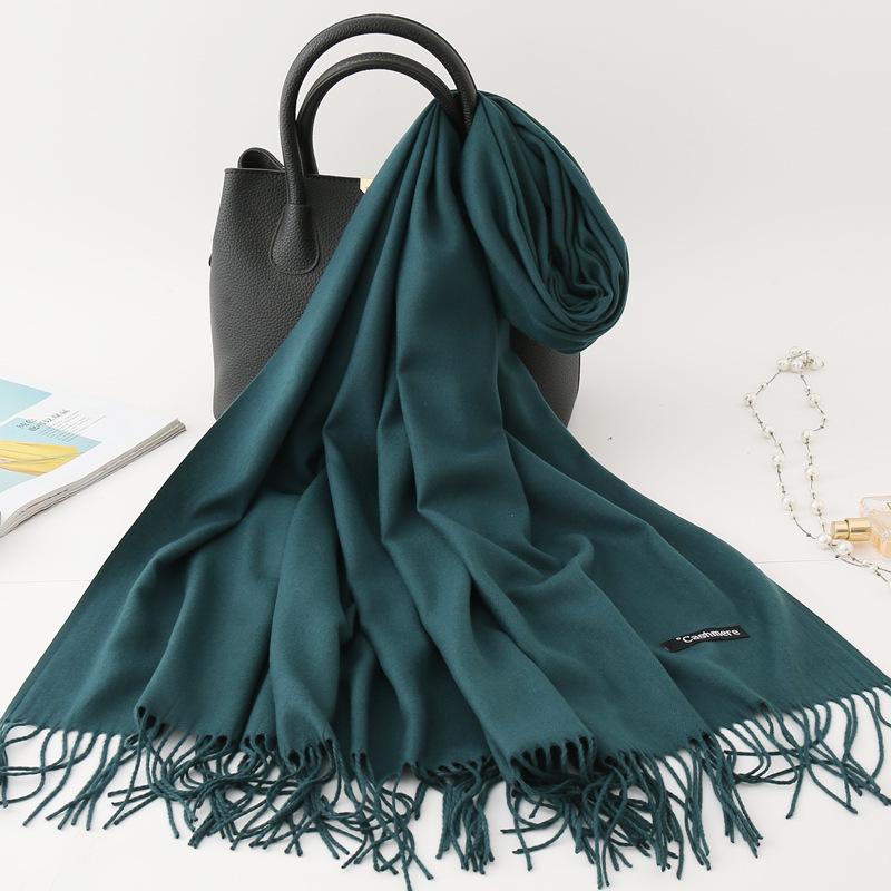 Winter Warm Cashmere Scarf for Men and Women Soild Color Female Shawls Wool Pashmina Thicked Blanket Scarves Muslim Hijab
Winter Warm Cashmere Scarf for Men and Women Soild Color Female Shawls Wool Pashmina Thicked Blanket Scarves Muslim Hijab