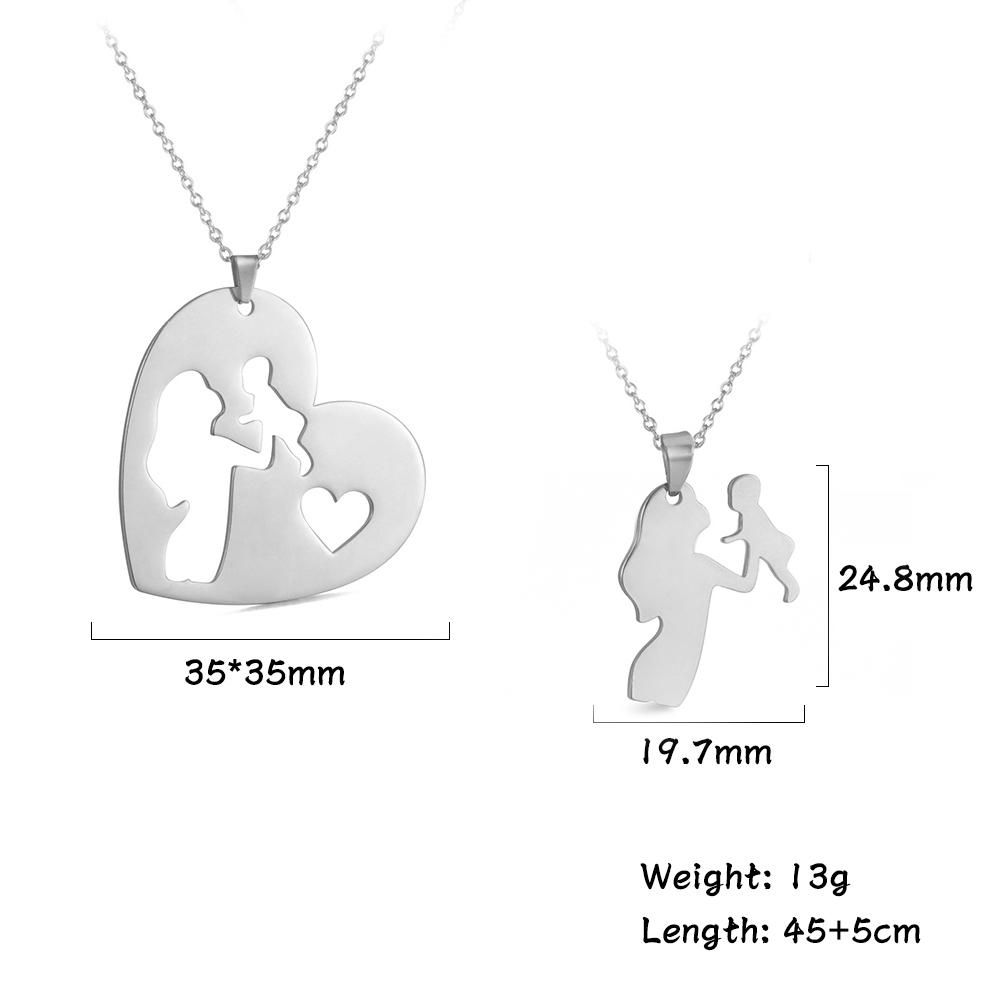 My Shape 2 Pcs/set Mother Baby Heart Pendant Necklaces for Women Daughter Son Choker Female Fashion Jewelry Mother s Day Gift
My Shape 2 Pcs/set Mother Baby Heart Pendant Necklaces for Women Daughter Son Choker Female Fashion Jewelry Mother s Day Gift
