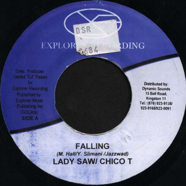 7inch Record LADY SAW & CHICO T / SHADOCK - Falling / Come Get It NONE Explorer Record Jamaica Reggae, Ska & Dub Used
7inch Record LADY SAW & CHICO T / SHADOCK - Falling / Come Get It NONE Explorer Record Jamaica Reggae, Ska & Dub Used