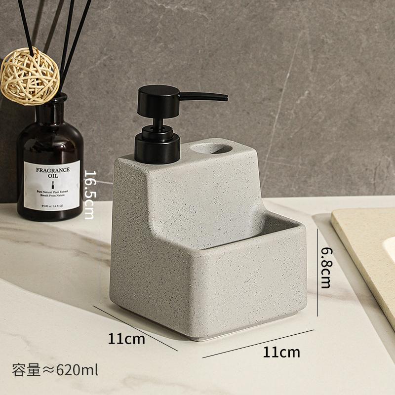 Ceramic Storage Integrated Liquid Soap Dispensers Kitchen Bathroom Soap Dispensers Hand Soap and Shower Gel Bathroom Accessories
Ceramic Storage Integrated Liquid Soap Dispensers Kitchen Bathroom Soap Dispensers Hand Soap and Shower Gel Bathroom Accessories