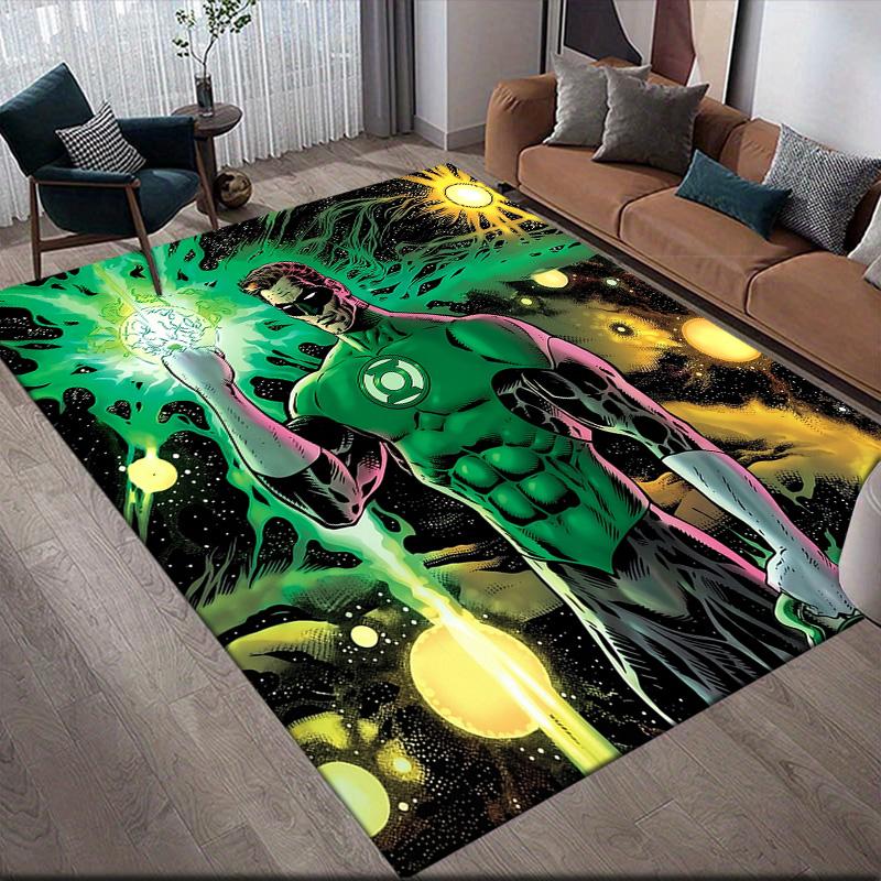 Green Lantern Battle Anti-Slip Rug, Rectangular Carpet for Game Room & Entertainment Space 60x90cm
Green Lantern Battle Anti-Slip Rug, Rectangular Carpet for Game Room & Entertainment Space 60x90cm