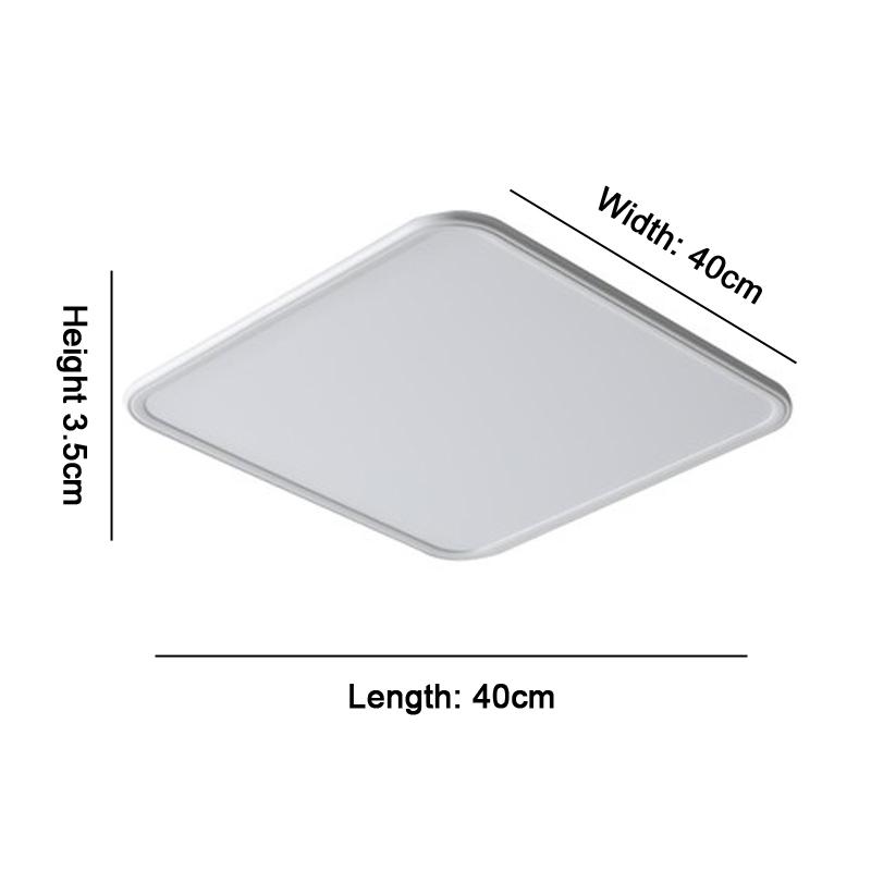 Новый сверхтонкий светодиодный потолочный светильник - яркий, атмосферный, с регулировкой яркости, квадратный, для спальни, кабинета, современный и простой ресторанный светильник 35W
Новый сверхтонкий светодиодный потолочный светильник - яркий, атмосферный, с регулировкой яркости, квадратный, для спальни, кабинета, современный и простой ресторанный светильник 35W