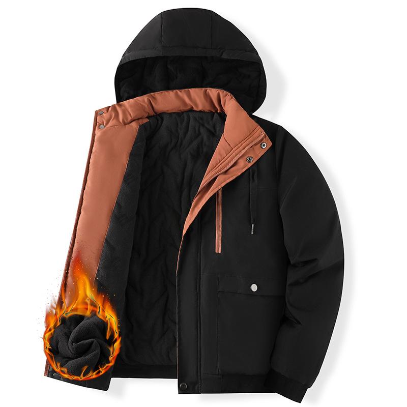 Мужские осенне-зимние куртки большого размера с хлопковой подкладкой, новые вирусные тренды, короткие утолщенные хлопковые куртки в стиле милитари. 8XL чёрный
Мужские осенне-зимние куртки большого размера с хлопковой подкладкой, новые вирусные тренды, короткие утолщенные хлопковые куртки в стиле милитари. 8XL чёрный