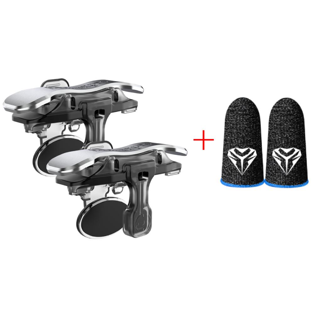 X8 Mobile Game Trigger For PUBG Phone Gaming 6 Finger Trigger Sensitive Shoot Phone Game Trigger L1 R1 Aim Keys Game Controller
X8 Mobile Game Trigger For PUBG Phone Gaming 6 Finger Trigger Sensitive Shoot Phone Game Trigger L1 R1 Aim Keys Game Controller
