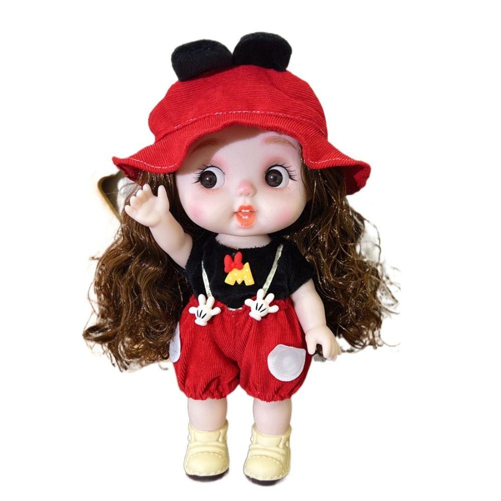 Кукла Долли 28 см в платье, кукла с полным телом, игрушки для переодевания, милая кукла, кукла для девочек с одеждой, подарок для девочки style 9