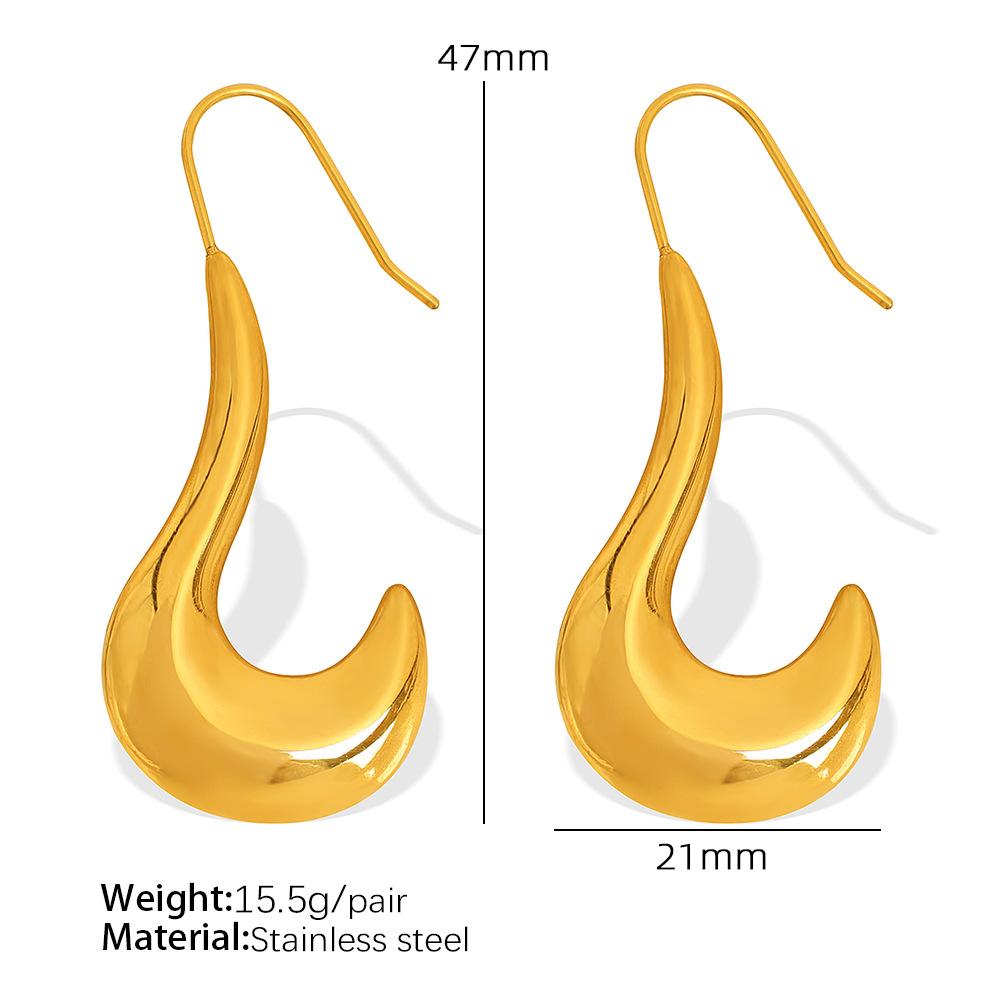 French Unique Design Earrings Personalized Ear Hook Imitation Pearl Stud Earrings Water Drop Shaped Long Jewelry Women 2026
French Unique Design Earrings Personalized Ear Hook Imitation Pearl Stud Earrings Water Drop Shaped Long Jewelry Women 2026