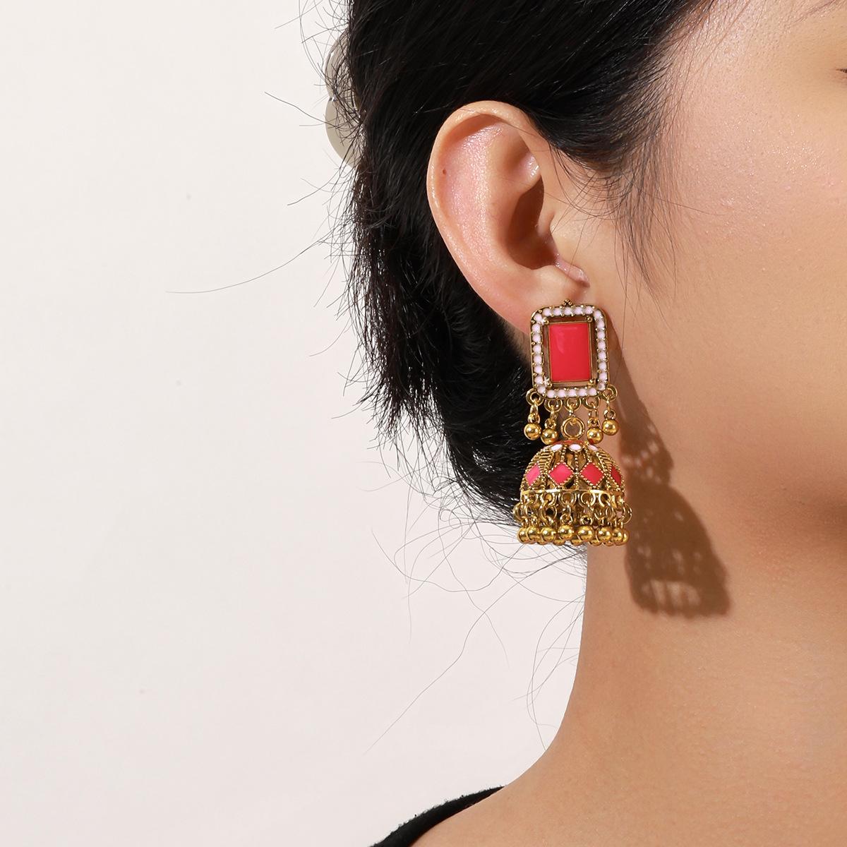 Retro Diamond-Encrusted Ball Bead Fringed Earrings For Women, Bohemian Ethnic Style Light Luxury High-End Temperament Earrings
Retro Diamond-Encrusted Ball Bead Fringed Earrings For Women, Bohemian Ethnic Style Light Luxury High-End Temperament Earrings
