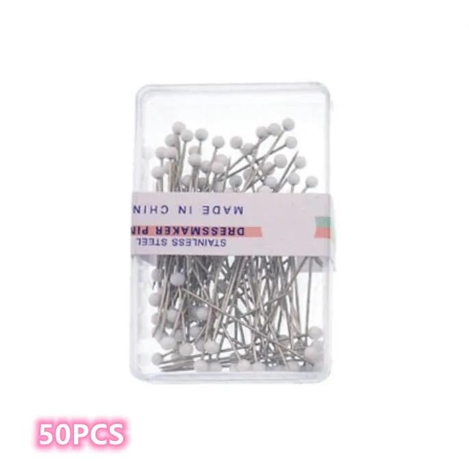 50/100Pcs DIY Sewing Crafts Pins Sewing Accessories Safety Pins Glass Ball Head Pins Mixed Colors Straight Quilting Needles Pin
50/100Pcs DIY Sewing Crafts Pins Sewing Accessories Safety Pins Glass Ball Head Pins Mixed Colors Straight Quilting Needles Pin