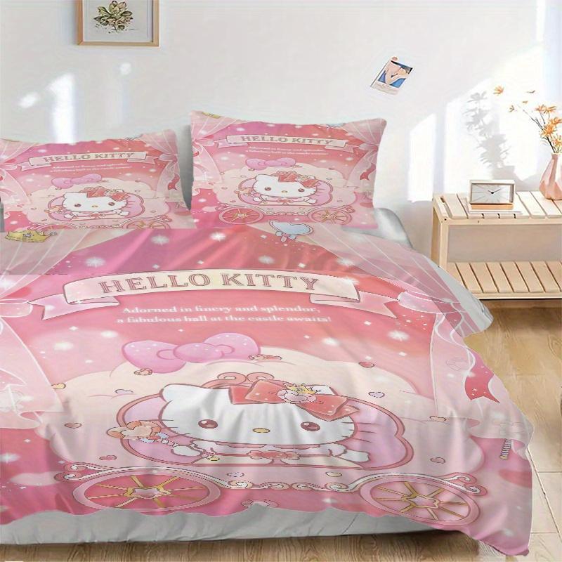 3pcs Hello Kitty Cloud Car Print Cover Set Ultra Soft, Breathable, and Comfortable Bedding with Stylish Design for Bedroom and Guest Room Decor 1 135x200cm
3pcs Hello Kitty Cloud Car Print Cover Set Ultra Soft, Breathable, and Comfortable Bedding with Stylish Design for Bedroom and Guest Room Decor 1 135x200cm