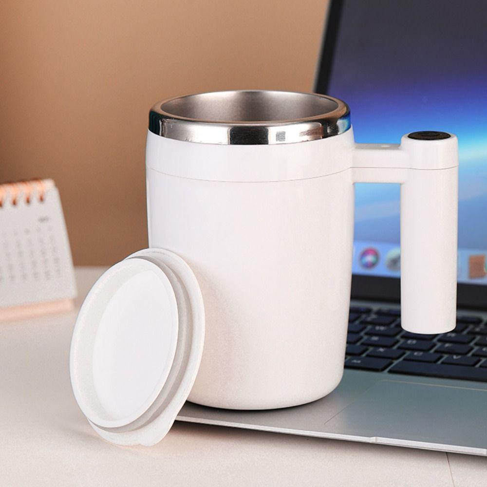 USB Rechargeable Self Stirring Mug Magnetic Mixing Cup Automatic Stirring Coffee Mug Milk Powder сірий/білий
USB Rechargeable Self Stirring Mug Magnetic Mixing Cup Automatic Stirring Coffee Mug Milk Powder сірий/білий