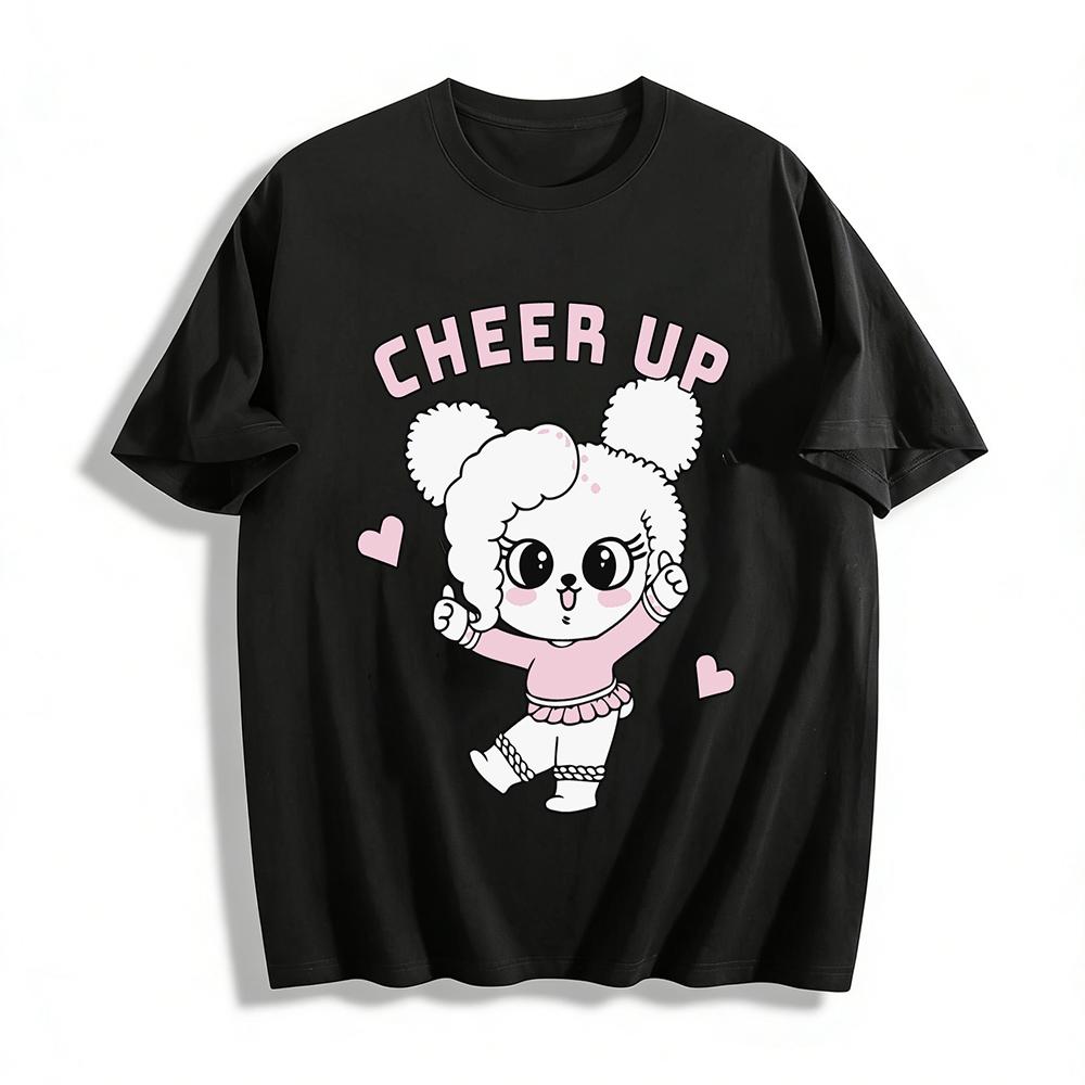 Cheer Up Cartoon Curly Dog Print Kids Top Casual Long Sleeve Shirt For Boys And Girls Daily Wear Pure cotton T-shirt XXS
Cheer Up Cartoon Curly Dog Print Kids Top Casual Long Sleeve Shirt For Boys And Girls Daily Wear Pure cotton T-shirt XXS