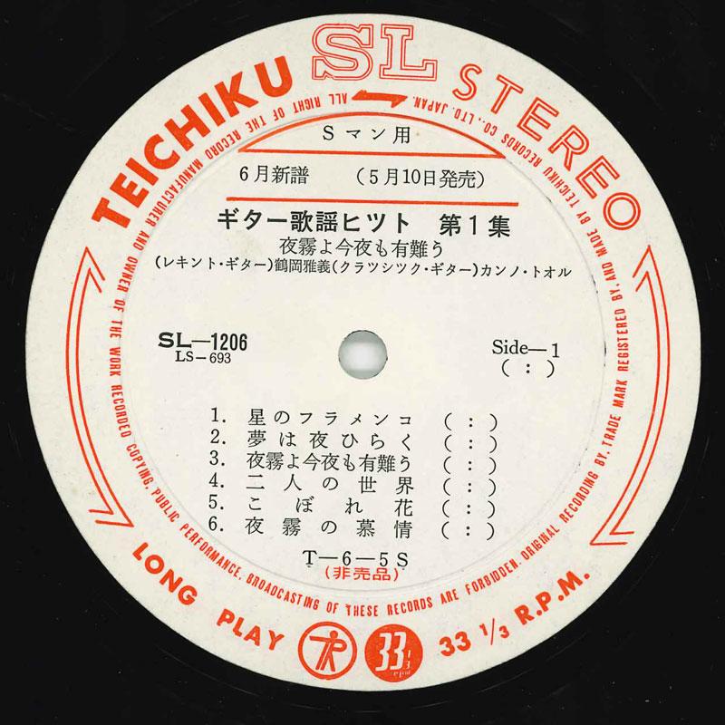 LP-пластинка MASAYOSHI TSURUOKA, TORU KANNO - Guitar kayou hit Dai 1 shu yogiri SL1206 TEICHIKU STEREO Япония Японская Энка Б/У
LP-пластинка MASAYOSHI TSURUOKA, TORU KANNO - Guitar kayou hit Dai 1 shu yogiri SL1206 TEICHIKU STEREO Япония Японская Энка Б/У