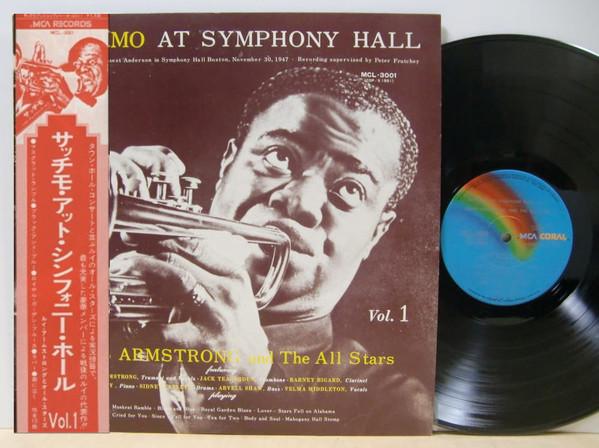LP Record LOUIS ARMSTRONG - Satchmo At Symphony Hall Vol.1 MCL3001 MCA CORAL 1975 Japan Jazz Used
LP Record LOUIS ARMSTRONG - Satchmo At Symphony Hall Vol.1 MCL3001 MCA CORAL 1975 Japan Jazz Used