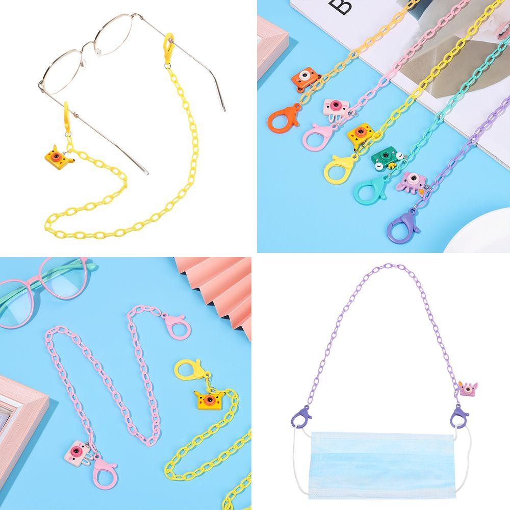 Acrylic Eyeglass Cord Mask Chain Cartoon Camera Glasses Chain Bubble Machine Eyeglass Necklace
Acrylic Eyeglass Cord Mask Chain Cartoon Camera Glasses Chain Bubble Machine Eyeglass Necklace