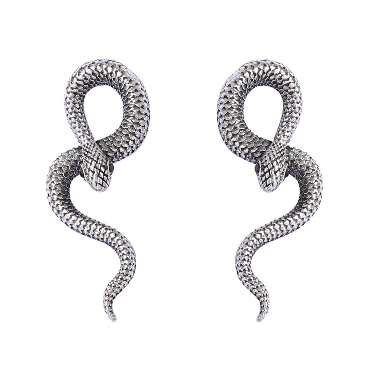 Fashion Metal Snake Animal Stud Earrings ZAA New Simple Vintage Earrings Women Daily Zircon Accessories медный
Fashion Metal Snake Animal Stud Earrings ZAA New Simple Vintage Earrings Women Daily Zircon Accessories медный