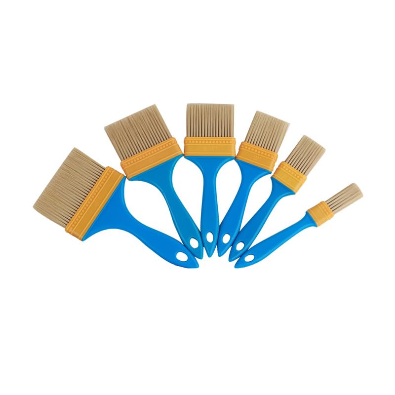 MINBOOT multipurpose brush 6 size set Brush Brush paint brush coating cleaning plastic handle Not easy to deform painting tools watercolor painting
MINBOOT multipurpose brush 6 size set Brush Brush paint brush coating cleaning plastic handle Not easy to deform painting tools watercolor painting