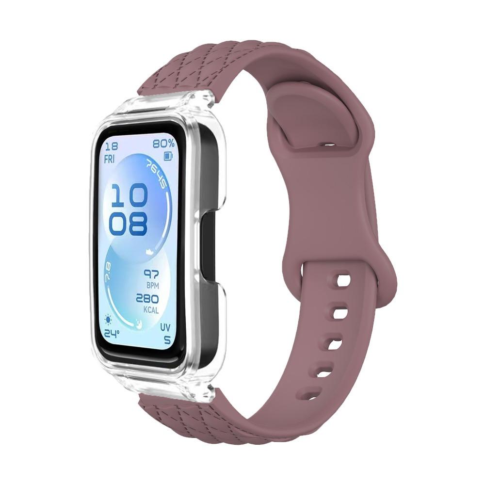 Microwave Pattern Solid Color Strap+PC Case for Huawei Band 11/11pro Soft Silicone Sports Watch Strap for Huawei Band 11/11pro For Huawei band 11 фиолетовый
Microwave Pattern Solid Color Strap+PC Case for Huawei Band 11/11pro Soft Silicone Sports Watch Strap for Huawei Band 11/11pro For Huawei band 11 фиолетовый