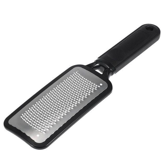 1 шт. Нержавеющая сталь пилка для ног уход за ногами удаление огрубевшей кожи отшелушивающий педикюр многоразовый чёрный
1 шт. Нержавеющая сталь пилка для ног уход за ногами удаление огрубевшей кожи отшелушивающий педикюр многоразовый чёрный