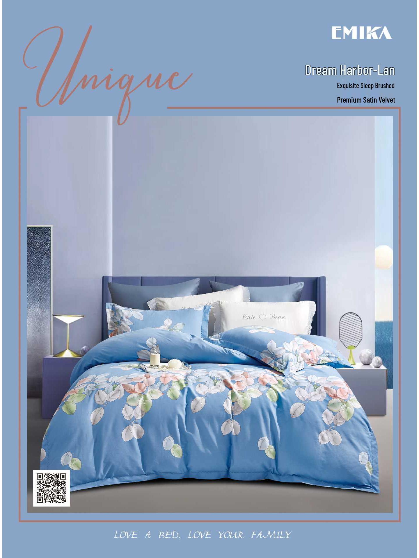 Комплект постільної білизни з чистої бавовни з начісуванням з принтом - Чотири предмети Full Process Thickened Brushed Cotton
Комплект постільної білизни з чистої бавовни з начісуванням з принтом - Чотири предмети Full Process Thickened Brushed Cotton