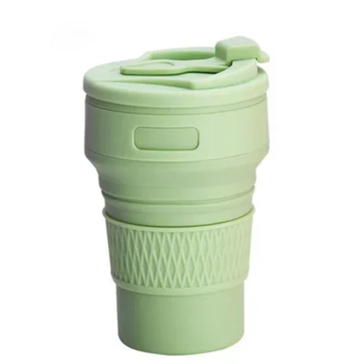 Silicone Folding Water Cup Portable Travel Sports Cup Outdoor Camping Portable Folding Coffee Accompanying Water Gift Cup 350ml зелёный
Silicone Folding Water Cup Portable Travel Sports Cup Outdoor Camping Portable Folding Coffee Accompanying Water Gift Cup 350ml зелёный