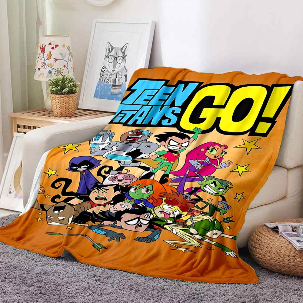 1pc Teen Titans Go! Flannel Throw Blanket - HD Printed Lightweight Soft Warm All-Season Blanket for Sofa, Bed, Travel, Camping 149 130cmx150cm
1pc Teen Titans Go! Flannel Throw Blanket - HD Printed Lightweight Soft Warm All-Season Blanket for Sofa, Bed, Travel, Camping 149 130cmx150cm