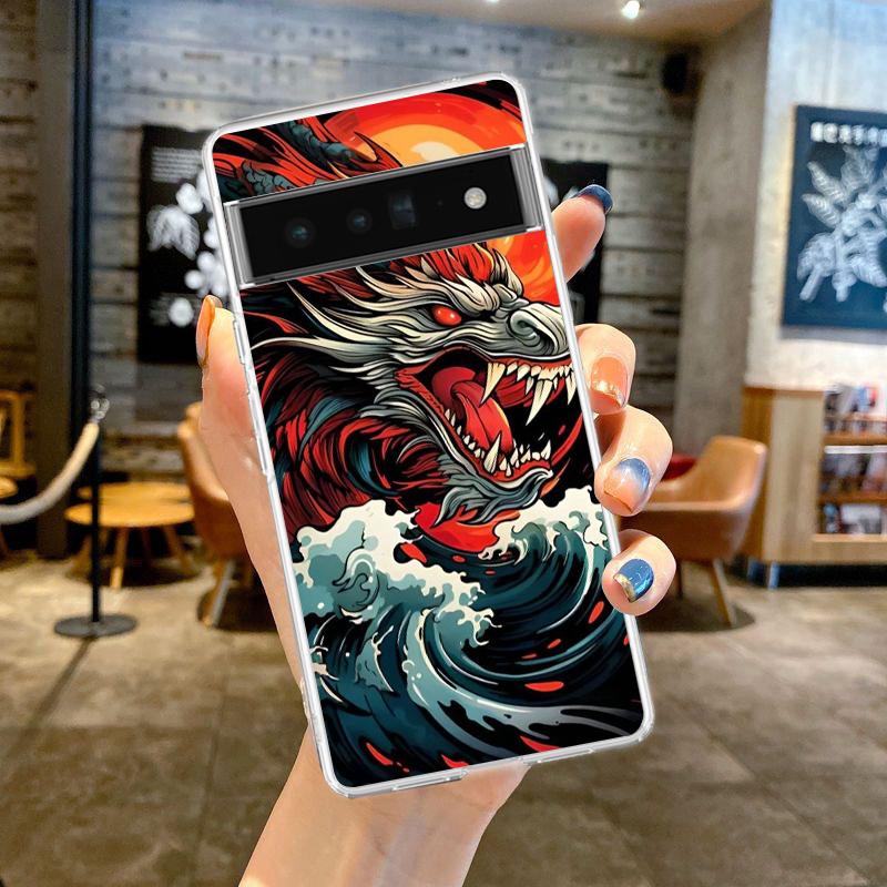 Cartoon Ink Dragon Phone Case Cover for Google Pixel 8 7 6 5 4 4XL Shockproof Silicone 7A 6A 5A 4A 3A 3AXLPro Transparent Shell Pixel 5
Cartoon Ink Dragon Phone Case Cover for Google Pixel 8 7 6 5 4 4XL Shockproof Silicone 7A 6A 5A 4A 3A 3AXLPro Transparent Shell Pixel 5