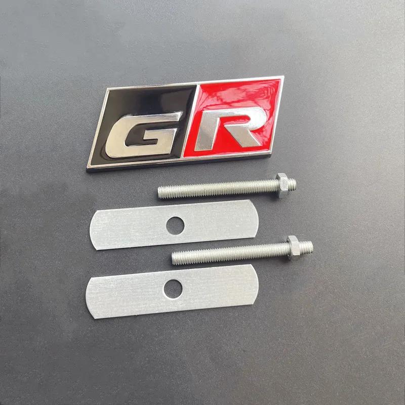 3D Metal GR Logo Car Front Grill Emblem Trunk Badge For Toyota Yaris CH R RAV4 Corolla Revo Hilux GR Sport Sticker Accessories
3D Metal GR Logo Car Front Grill Emblem Trunk Badge For Toyota Yaris CH R RAV4 Corolla Revo Hilux GR Sport Sticker Accessories