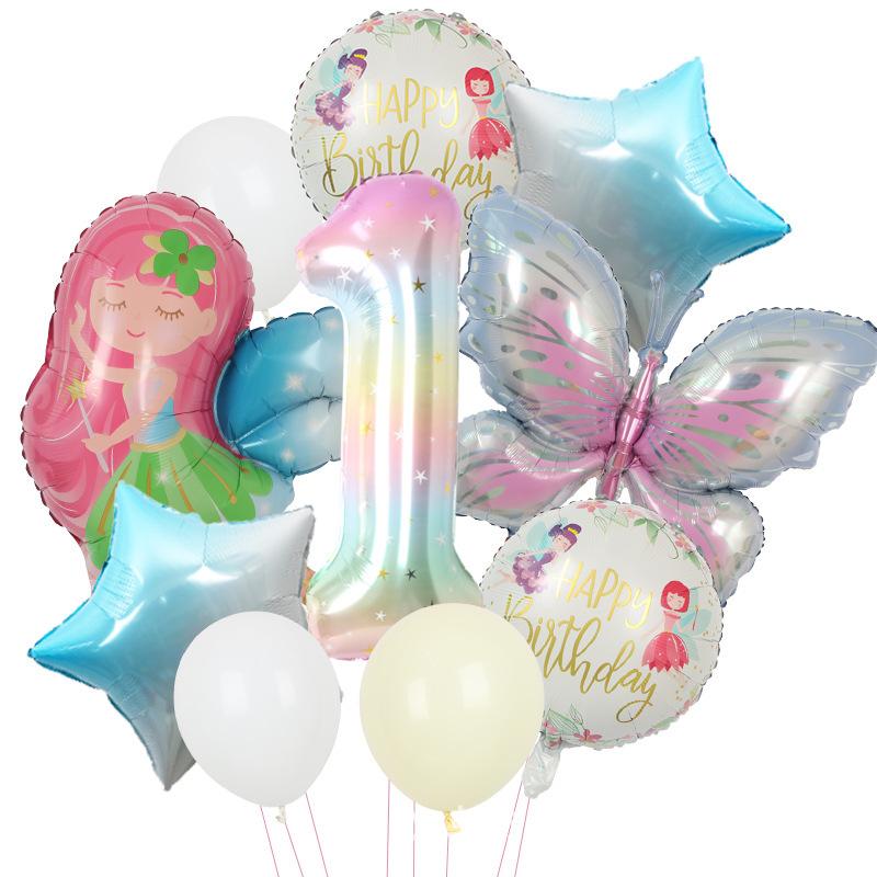 Starry Sky Gradual Change Digital Butterfly Fairy Aluminum Film Latex Balloon 10-Piece Set Children S Birthday Outdoor Toys Set 1
Starry Sky Gradual Change Digital Butterfly Fairy Aluminum Film Latex Balloon 10-Piece Set Children S Birthday Outdoor Toys Set 1