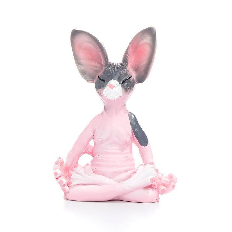 Cartoon Cat Doll Toy Resin Craft Meditation Micro Landscape Figurine Sculpture рожевий
Cartoon Cat Doll Toy Resin Craft Meditation Micro Landscape Figurine Sculpture рожевий