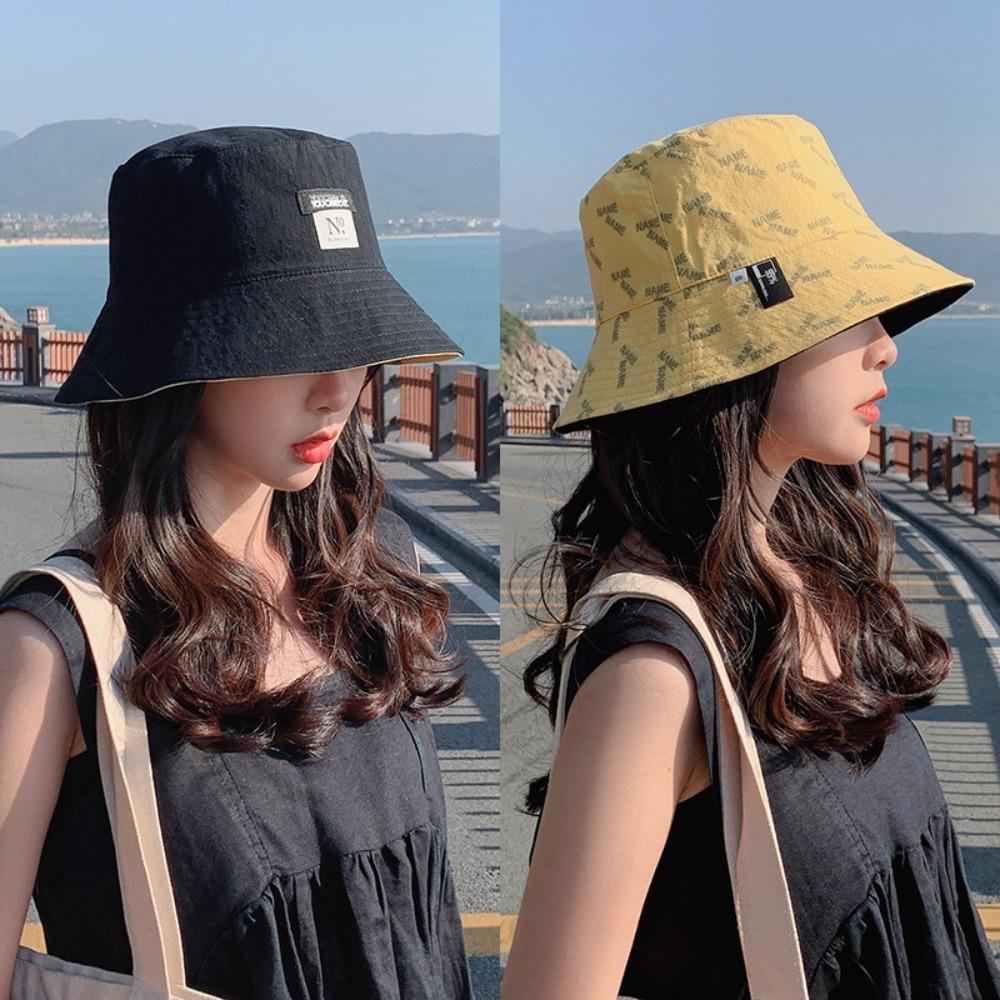 Print Panama Hat Double-Sided Wear Fishermen Cap Fashion Bucket Hat Women чорний
Print Panama Hat Double-Sided Wear Fishermen Cap Fashion Bucket Hat Women чорний