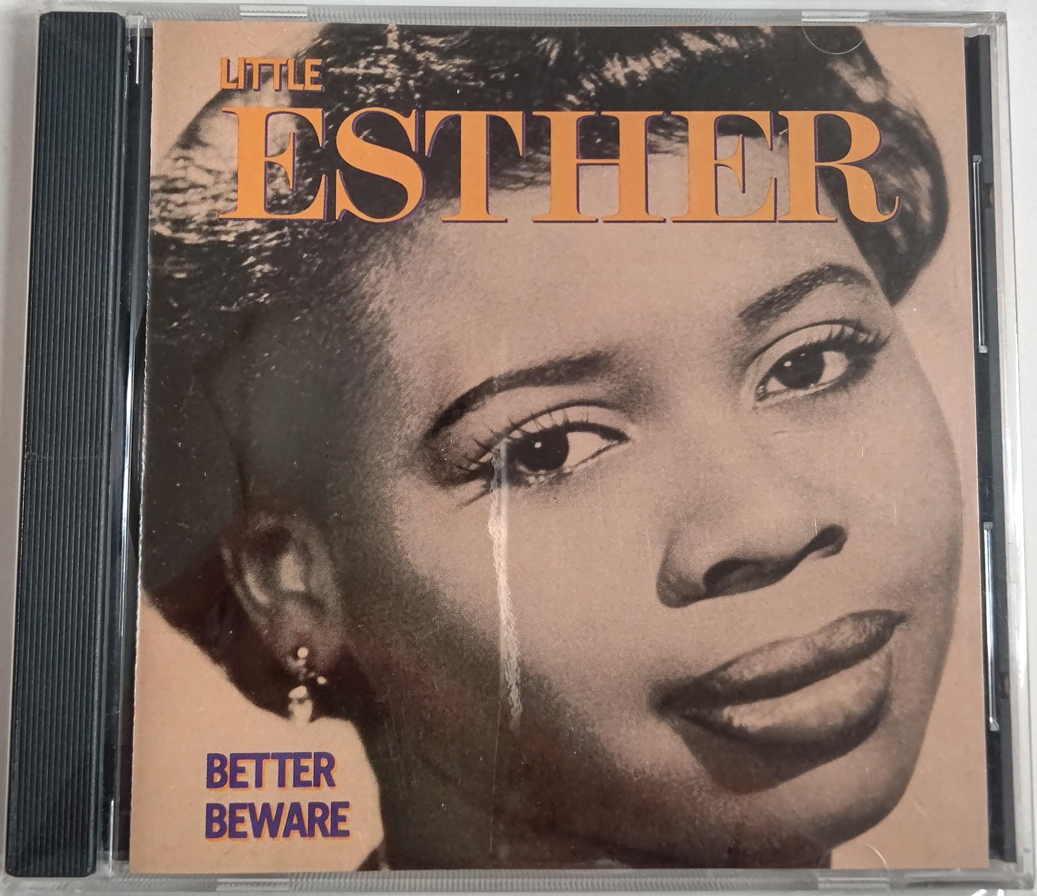 CD LITTLE ESTHER Better Beware 6854232 CHARLY RB 1990 UK Blues Used
CD LITTLE ESTHER Better Beware 6854232 CHARLY RB 1990 UK Blues Used