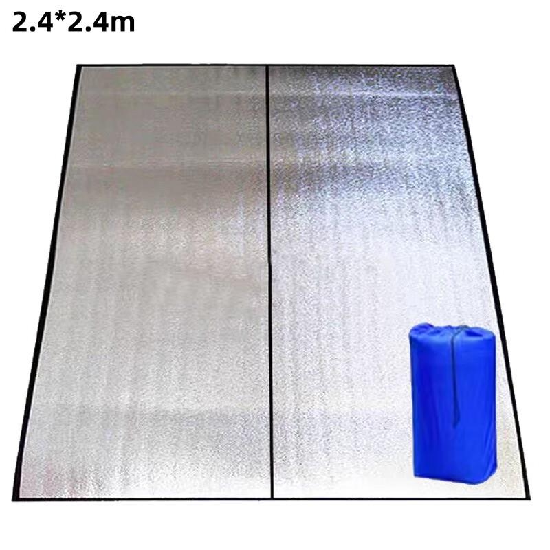 Portable Double-Sided Aluminum Foil Moisture-Proof Mat 2.4*2.4m
Portable Double-Sided Aluminum Foil Moisture-Proof Mat 2.4*2.4m