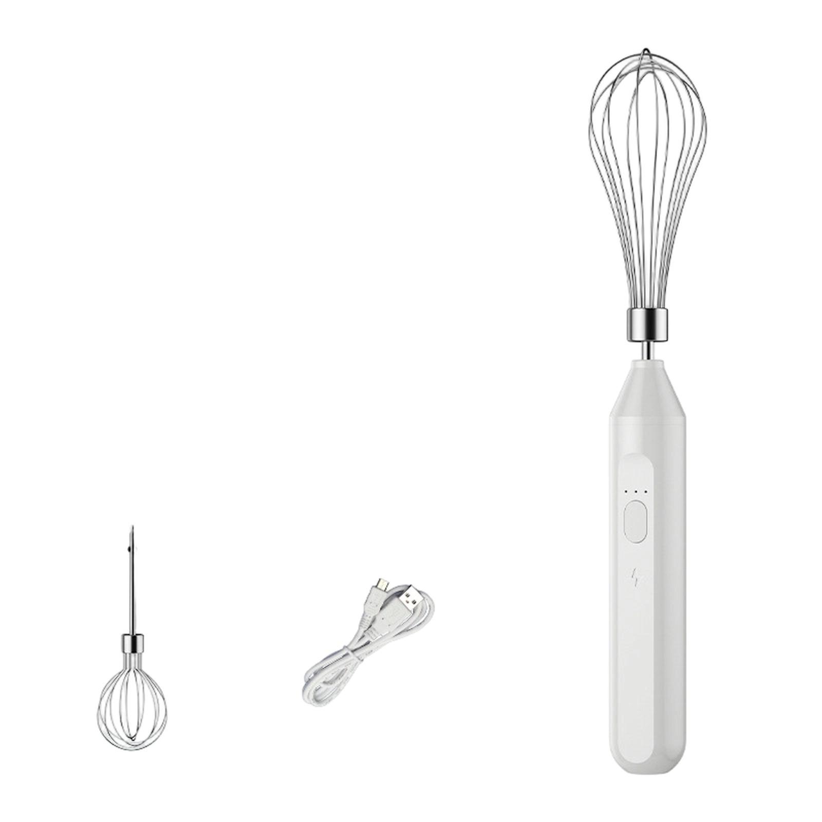 Electric Hand Mixer Electric Egg Whisk Cream Stirrer Automatic Egg Beater for Cake Baking one size білий
Electric Hand Mixer Electric Egg Whisk Cream Stirrer Automatic Egg Beater for Cake Baking one size білий