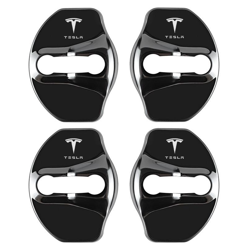4PCS Car Door Lock Protective Covers Stainless Steel Door Lock Cover For Tesla Model Y Model 3 2017-2023 / MODEL3 Highland 2024
4PCS Car Door Lock Protective Covers Stainless Steel Door Lock Cover For Tesla Model Y Model 3 2017-2023 / MODEL3 Highland 2024