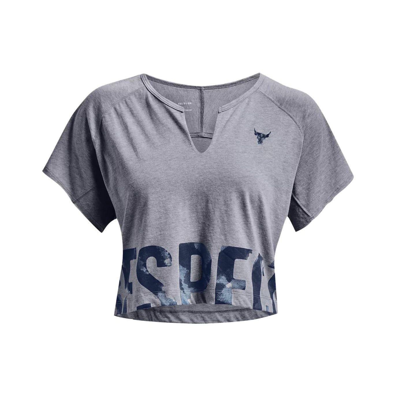 Under Armour Project Rock Graphic Print Training Sports Легкая удобная футболка с V-образным вырезом и коротким рукавом, спущенными плечами, женские топы 1371368-035
Under Armour Project Rock Graphic Print Training Sports Легкая удобная футболка с V-образным вырезом и коротким рукавом, спущенными плечами, женские топы 1371368-035
