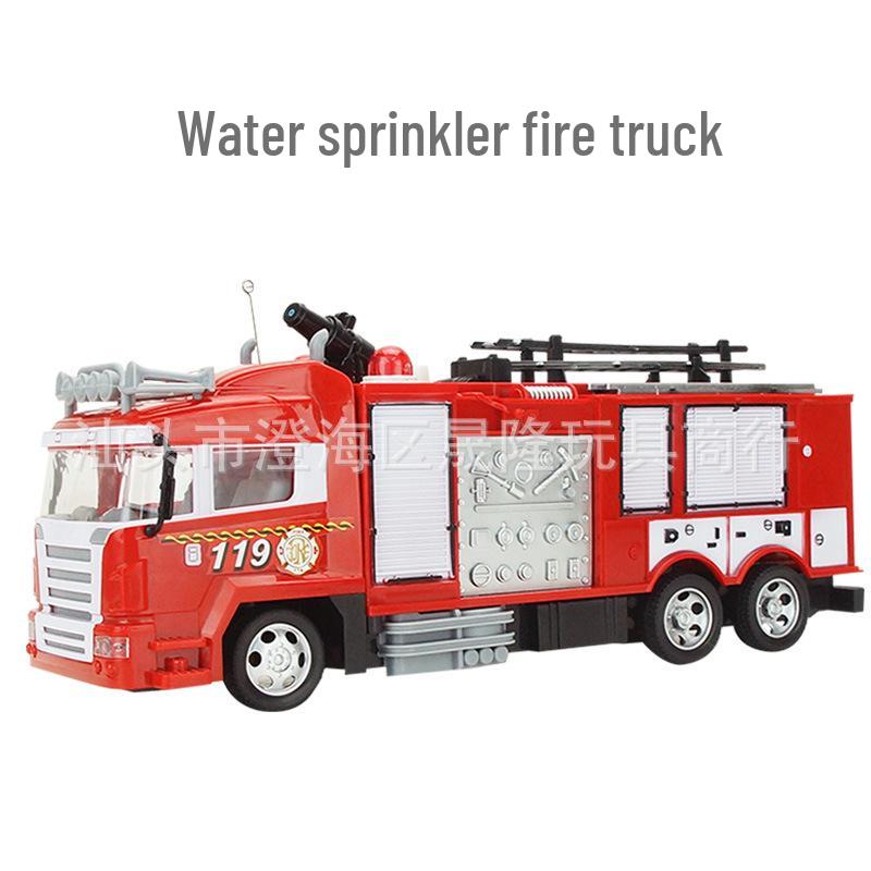 Five-Channel RC Fire Truck Toy: Water Spray, Lights & Sound Effects Standard Fire Truck
Five-Channel RC Fire Truck Toy: Water Spray, Lights & Sound Effects Standard Fire Truck