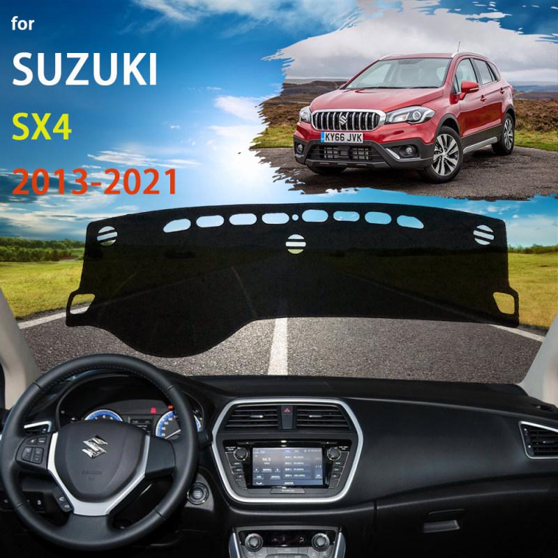 Для SX4 Crossover S-Cross S Cross JY 2013 ~ 2021 Защитные накладки на приборную панель Солнцезащитный коврик для приборной панели Нескользящая подушка 2015 2016 2017
Для SX4 Crossover S-Cross S Cross JY 2013 ~ 2021 Защитные накладки на приборную панель Солнцезащитный коврик для приборной панели Нескользящая подушка 2015 2016 2017