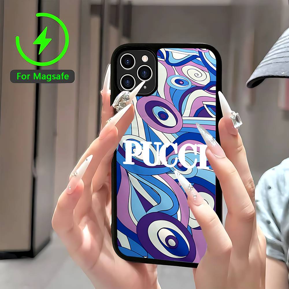 E-Emilio Logo Pucci Magnetic For Magsafe Phone Case For IPhone 17 Air 16 Pro Max 15 14 13 12 11 Protective Cover iPhone 17pro max
E-Emilio Logo Pucci Magnetic For Magsafe Phone Case For IPhone 17 Air 16 Pro Max 15 14 13 12 11 Protective Cover iPhone 17pro max