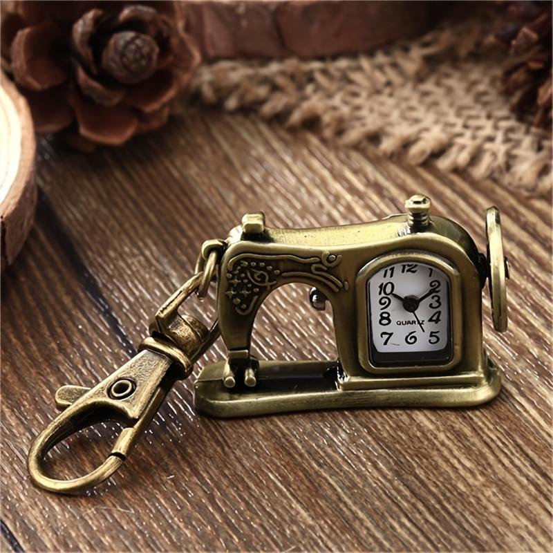 1PC Vintage Necklace Watch Clothes Car Pocket Watch Sewing Machine Quartz Pocket Watch Small Wall Watch Keychain Watch коричневий
1PC Vintage Necklace Watch Clothes Car Pocket Watch Sewing Machine Quartz Pocket Watch Small Wall Watch Keychain Watch коричневий