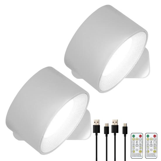 Беспроводной настенный светильник с дистанционным управлением, регулируемой яркостью, простой монтаж, перезаряжаемый через USB, настенные светодиодные бра 2pcs remote control
Беспроводной настенный светильник с дистанционным управлением, регулируемой яркостью, простой монтаж, перезаряжаемый через USB, настенные светодиодные бра 2pcs remote control