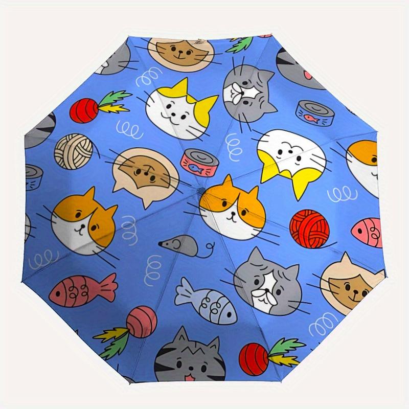 1pc Cartoon cat pattern Automatic Umbrella - 8-Rib Foldable Design, Outdoor Adventures, and Family Celebrations yy250829020
1pc Cartoon cat pattern Automatic Umbrella - 8-Rib Foldable Design, Outdoor Adventures, and Family Celebrations yy250829020