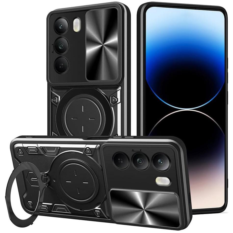 Heavy Duty Protective Cover For Realme P3 Lite P3 Ultra Case With Ring Stand Holder Lens Protection realme P3 Ultra
Heavy Duty Protective Cover For Realme P3 Lite P3 Ultra Case With Ring Stand Holder Lens Protection realme P3 Ultra