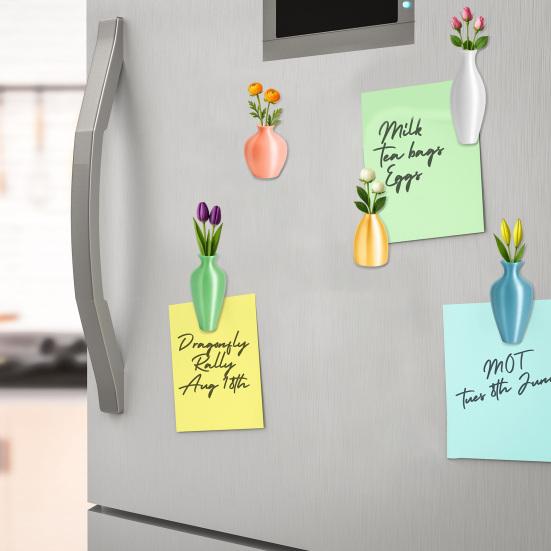 Yousheng 5Pcs 3D Printed Vase Refrigerator Magnet Home Office Kitchen Locker Fridge Mini Flower Vase Magnetic Decoration Ornament 5pcs
Yousheng 5Pcs 3D Printed Vase Refrigerator Magnet Home Office Kitchen Locker Fridge Mini Flower Vase Magnetic Decoration Ornament 5pcs