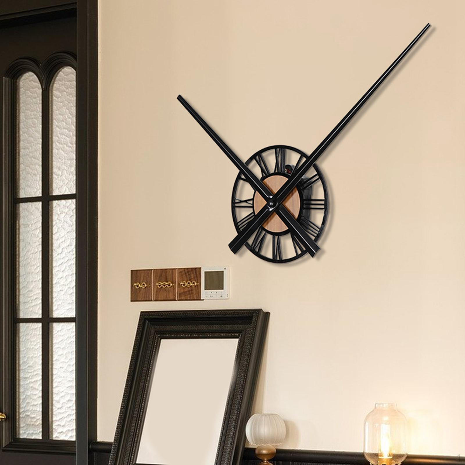 Decorative Wall Clock Analog 12 inch Silent Watch Round Decor Roman Numeral Hanging
Decorative Wall Clock Analog 12 inch Silent Watch Round Decor Roman Numeral Hanging