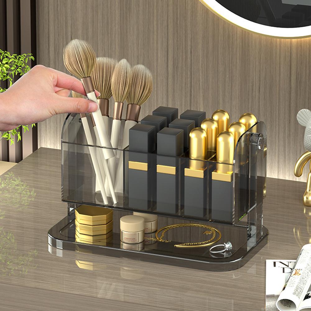 PET Lipstick Storage Box Multi-grid Dressing Table Makeup Brush Lip Glaze Transparent Organizer Cream Color
PET Lipstick Storage Box Multi-grid Dressing Table Makeup Brush Lip Glaze Transparent Organizer Cream Color