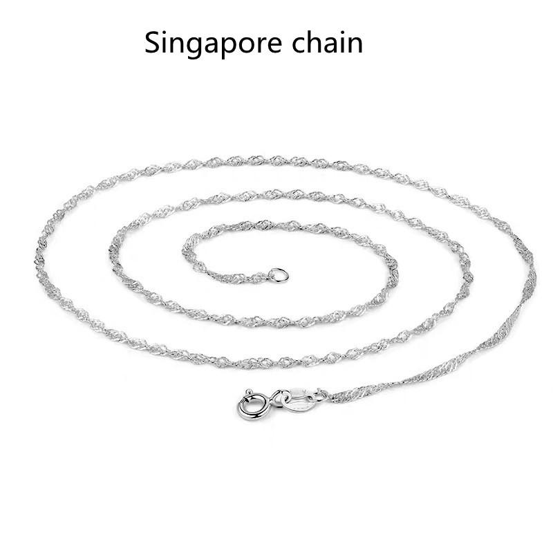 Buyee 925 Sterling Silver Loose Chain Snake Box Chain Necklace Fit for Women Pendant Jewelry Accessories Clavicle Chain 18 Inch 18 inch-45cm
Buyee 925 Sterling Silver Loose Chain Snake Box Chain Necklace Fit for Women Pendant Jewelry Accessories Clavicle Chain 18 Inch 18 inch-45cm