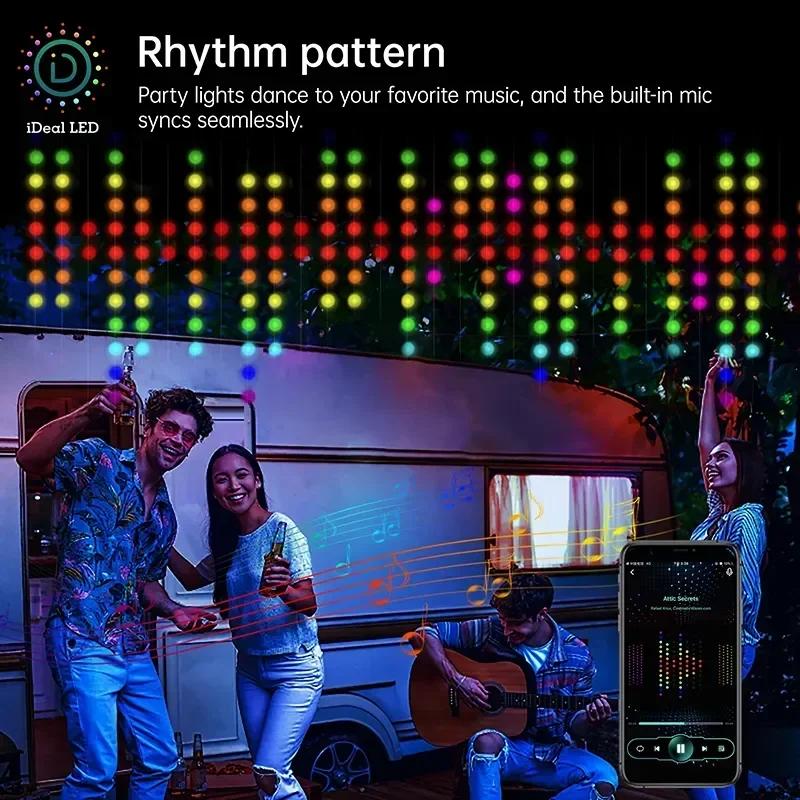 Приложение Smart Curtain String Light DIY Picture Text Led Display Smart LED RGB String Light RGB LED Bluetooth Control Curtain Lights EU Plug
Приложение Smart Curtain String Light DIY Picture Text Led Display Smart LED RGB String Light RGB LED Bluetooth Control Curtain Lights EU Plug
